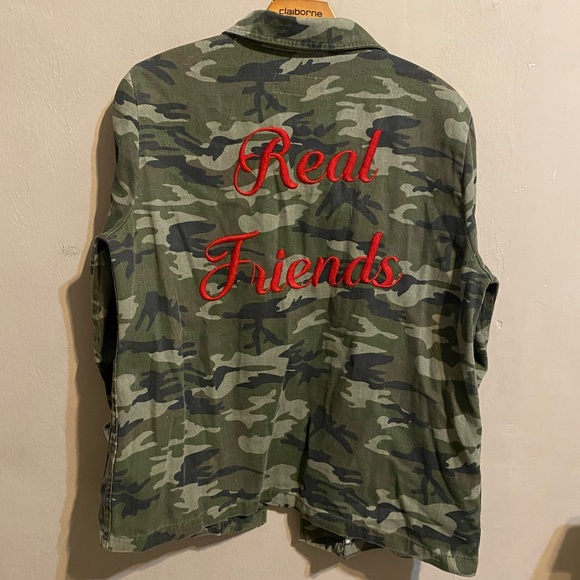 Nasty Gal Pistola Real Friends Camouflage Jacket - Picture 5 of 9